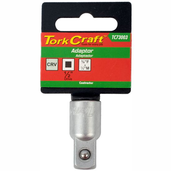 Socket Adaptor 3/8f X 1/2m Square