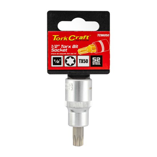 Socket Bit 1/2"dr Torx T50 S2 Material