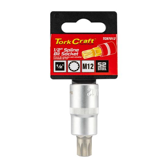 Socket Bit 1/2"dr Spline M12 S2 Material