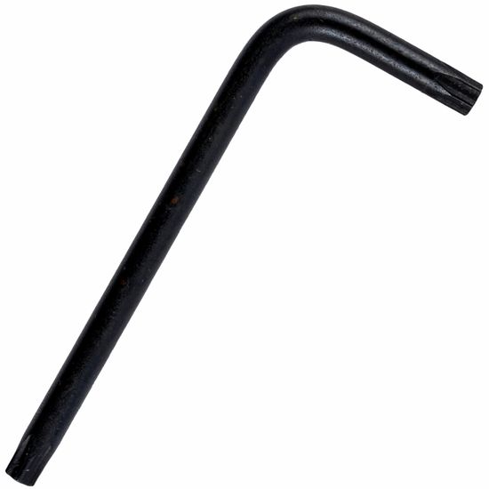 L-wrench Torx T30 28 X 80mm Crv Black
