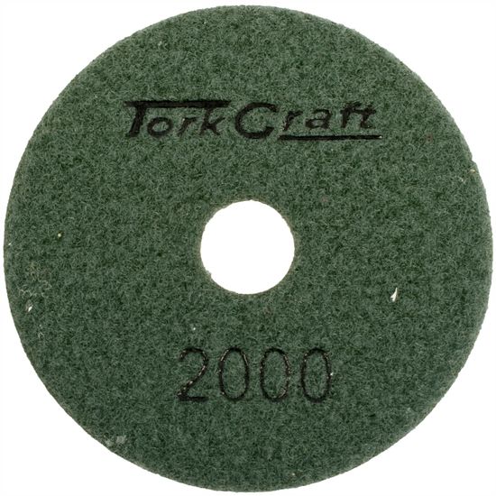 100mm Diamond Polishing Pad 2000 Grit Dry Use