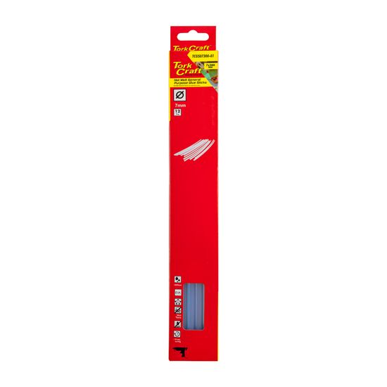Glue Stick 07 X 300mm 12pc Hot Melt Gen. Purpose Eva 18000cps
