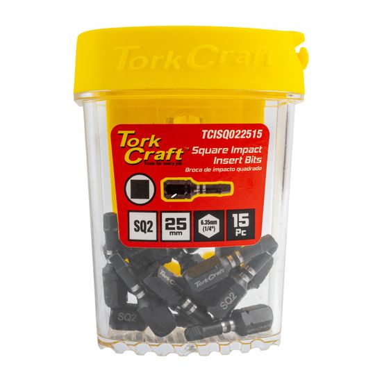 Impact Square Sq No.2 X 25mm 15pc Tic Tac Case