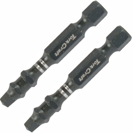 Impact Square Sq No.3 X 50mm Pwr Bit 2/card Sq3