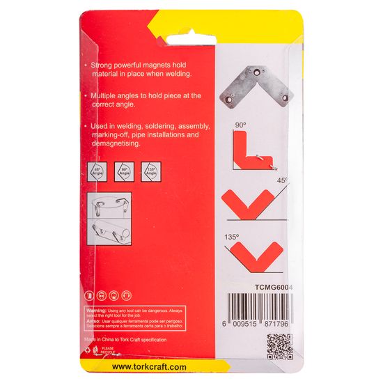 Magnetic Welding Holder 9kg P/force 45-90-135 Deg. Multi Angle