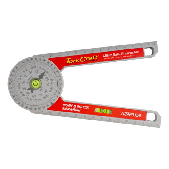 Mitre Saw Level Protractor 150mm 360 Deg.