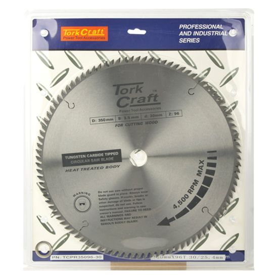 Blade Tct 350 X 96t 30/1 Profesional Industrial