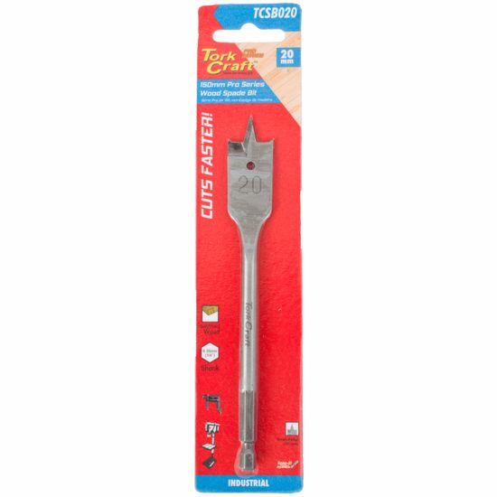 Spade Bit Pro Series 20mm X 150mm