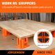 Jorgensen 3-in-1 Support Block 4pc For Parallel Clamps 3/4' Bench Top