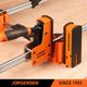 Jorgensen 3-in-1 Support Block 2pc For Parallel Clamps 3/4' Bench Top