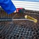 Braai Bbq Three Side Brass Wire Brush 530mm Handle 21' Tcw