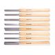 Chisel Set Wood Turning 8 Piece Std Wooden Case