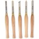 Chisel Set Wood Turning 300mm Hss 5 Piece Wood Case