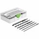FESTOOL SYS3 S 76-SB CE-6-SET Auger Bit Set 6 Piece in Systainer