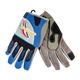 Mechanics Glove 2xl Synthetic Leather Palm Air Mesh Back Blue