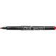 Permanent Pen Red Medium Tip 1mm