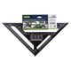 Rafter Square 300mm Aluminium