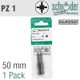 Pozi.no.1x50mm Classic Bit 2cd