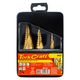 Step Drill Set 3 Pce Hss In Plastic Case