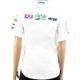 Ladies Blouse - White 3/4 - Large