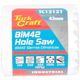 43mm Bim42 Bi Metal Hole Saw