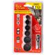 Bolt Extract Set 7pce 8/10/12/13/17/19mm 1pc 50mm 1/4" Socket Adaptor