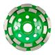 Dia. Cup Wheel 115mm X 22.23mm Dbl Row Cold Pressed Contractor
