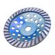 Dia. Cup Wheel 180mm X 22.23mm Turbo Laser Welded Industrial