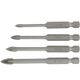 Glass & Tile Drill 4 Flute Set 4pc 4/5/6/8mm In Plastic Case