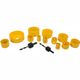 Hole Saw Set 15pce In Case Carbon Steel